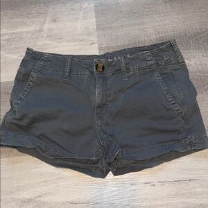 American Eagle Outfitters Charcoal Women's Khaki Shorts